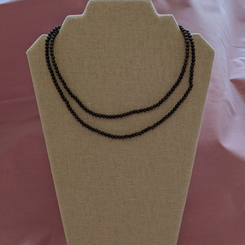 Vintage Unisex Wood Necklace